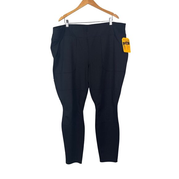 NWT Carhartt Women's Force Fitted Midweight Utility Leggings Womens Sz. 2XL - Picture 2 of 8